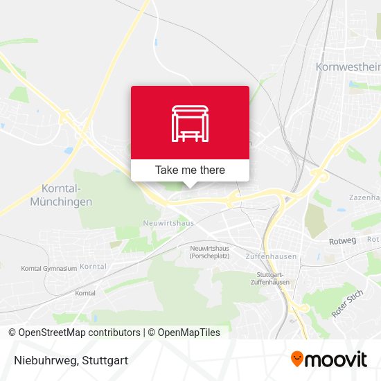 Niebuhrweg map