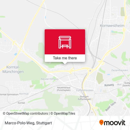Карта Marco-Polo-Weg