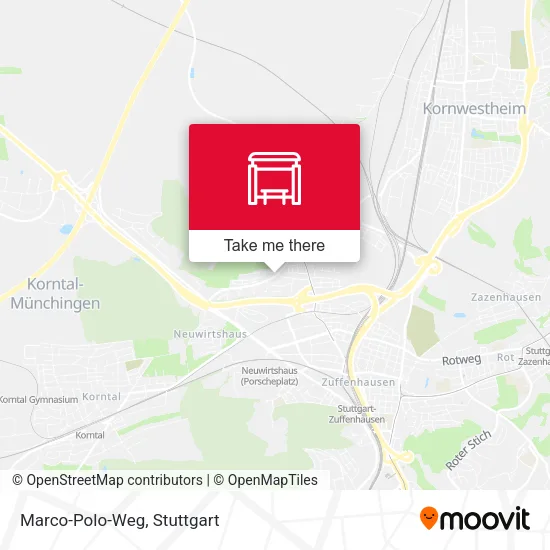 Карта Marco-Polo-Weg
