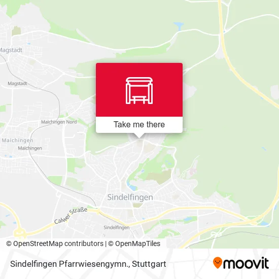 Карта Sindelfingen Pfarrwiesengymn.