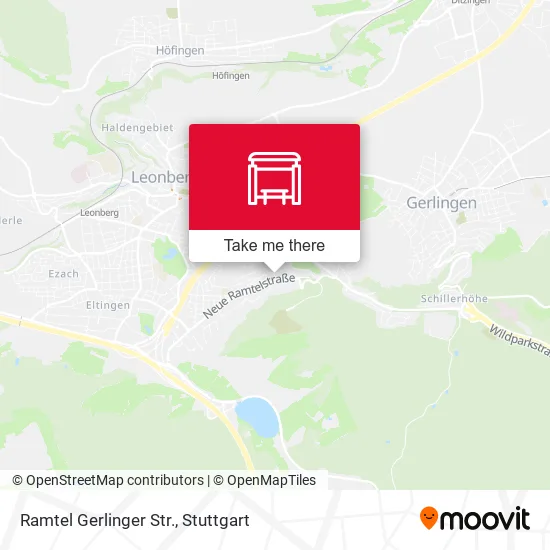 Карта Ramtel Gerlinger Str.