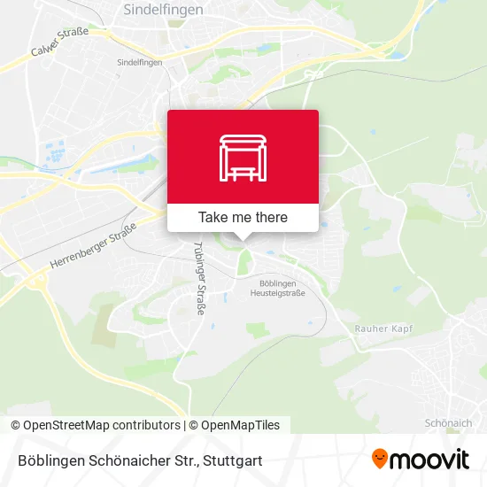 Карта Böblingen Schönaicher Str.