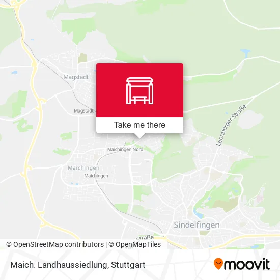 Карта Maich. Landhaussiedlung