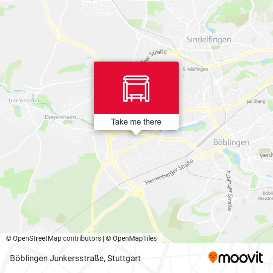 Карта Böblingen Junkersstraße