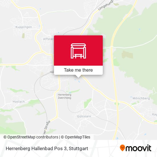 Herrenberg Hallenbad Pos 3 map