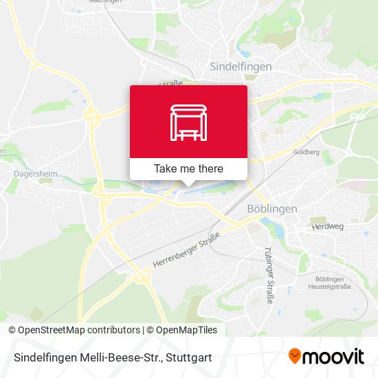 Sindelfingen Melli-Beese-Str. map
