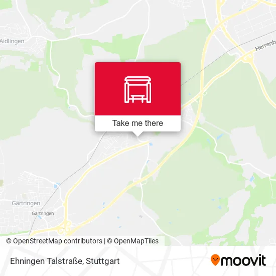 Карта Ehningen Talstraße