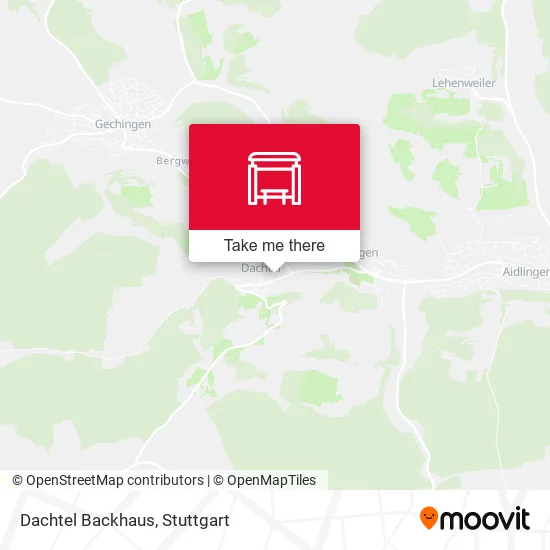 Карта Dachtel Backhaus