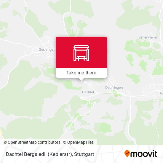 Карта Dachtel Bergsiedl. (Keplerstr)
