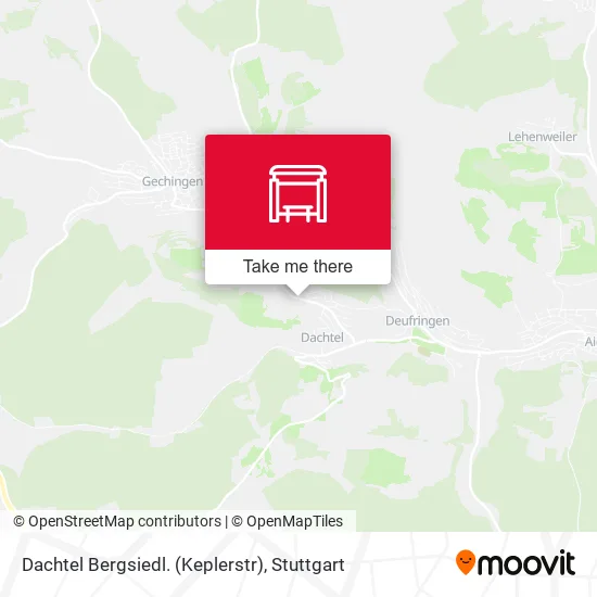 Карта Dachtel Bergsiedl. (Keplerstr)