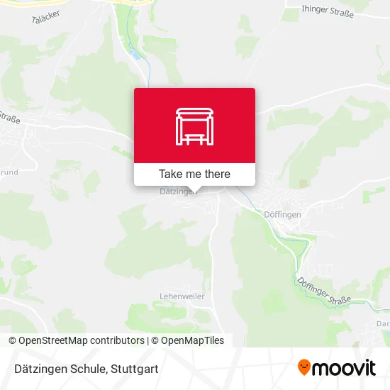 Карта Dätzingen Schule