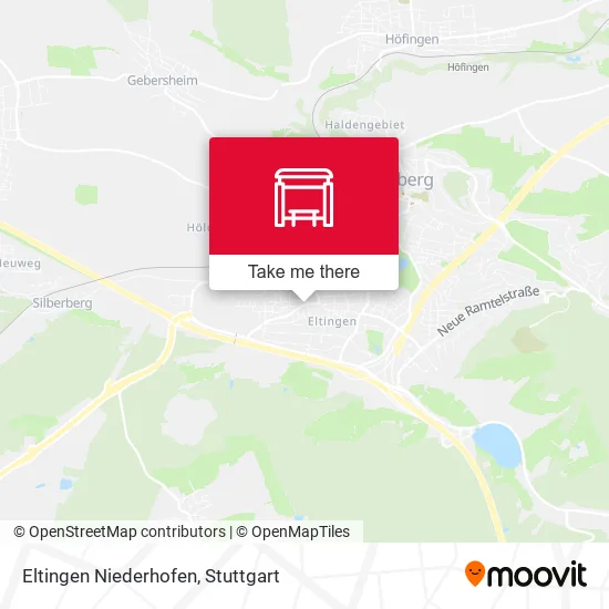 Карта Eltingen Niederhofen