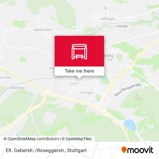 Elt. Gebersh.-/Roseggerstr. map