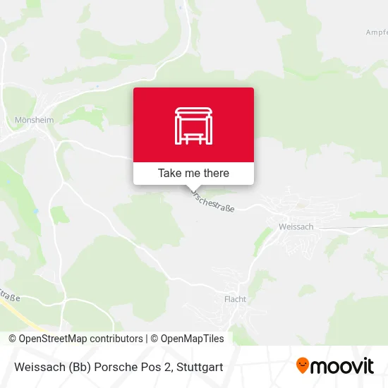 Weissach (Bb) Porsche Pos 2 map