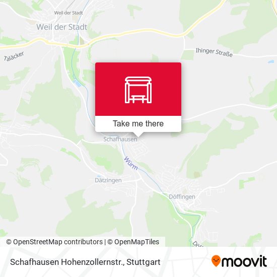 Schafhausen Hohenzollernstr. map