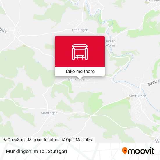 Münklingen Im Tal map