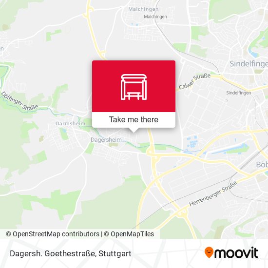 Dagersh. Goethestraße map