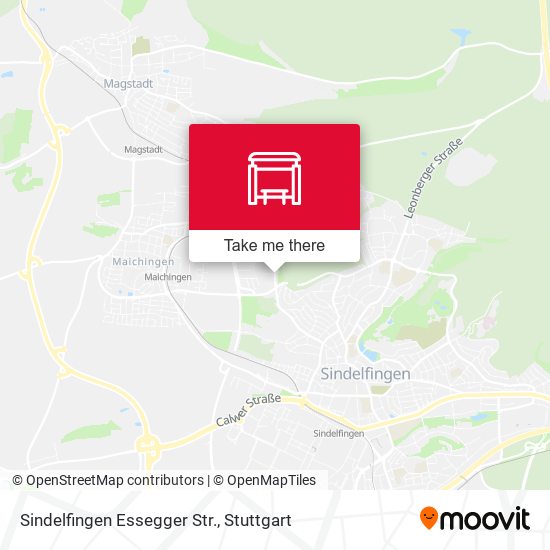 Sindelfingen Essegger Str. map