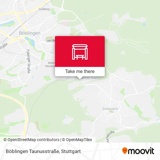 Карта Böblingen Taunusstraße