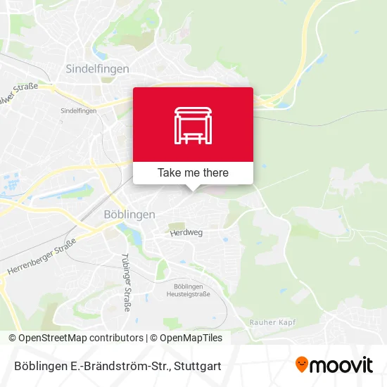 Карта Böblingen E.-Brändström-Str.