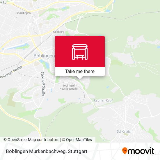 Böblingen Murkenbachweg map