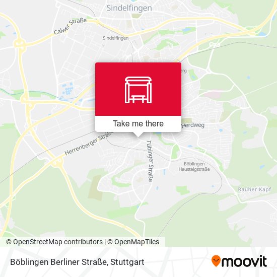 Böblingen Berliner Straße map