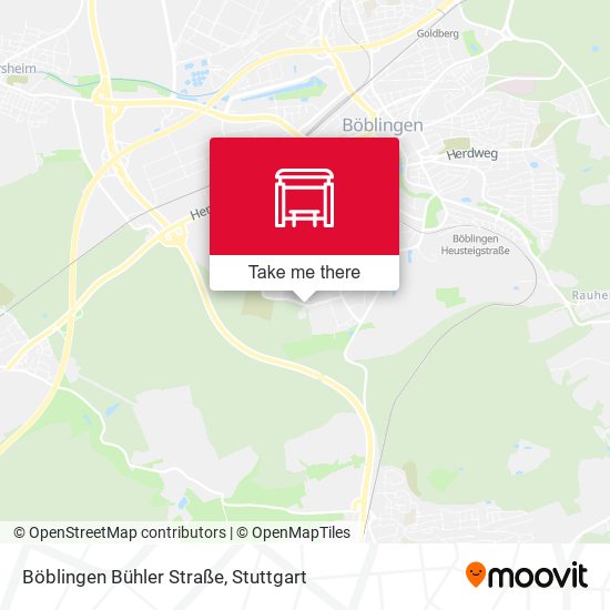 Böblingen Bühler Straße map