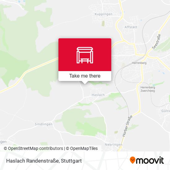 Карта Haslach Randenstraße