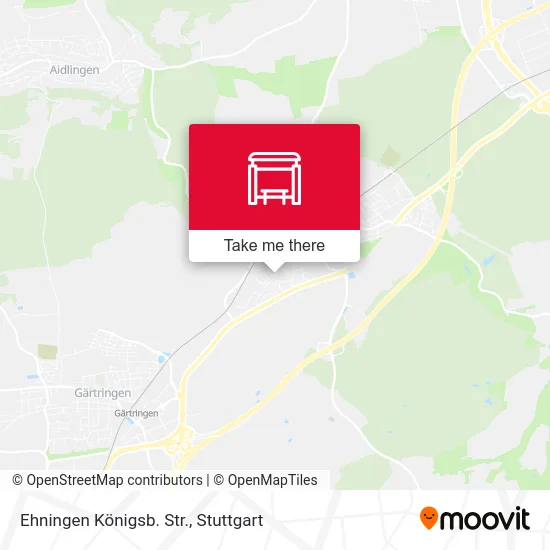 Карта Ehningen Königsb. Str.