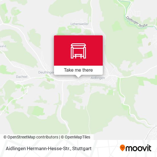 Aidlingen Hermann-Hesse-Str. map