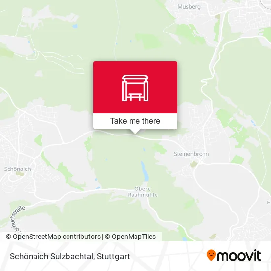 Карта Schönaich Sulzbachtal