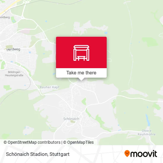 Карта Schönaich Stadion