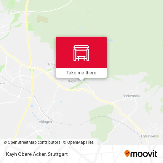 Карта Kayh Obere Äcker