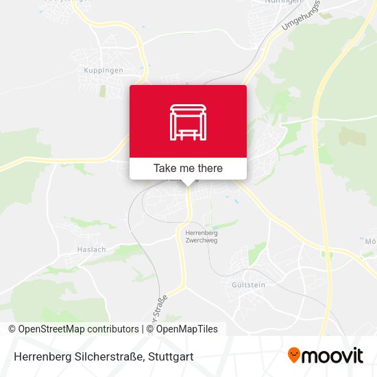 Herrenberg Silcherstraße map
