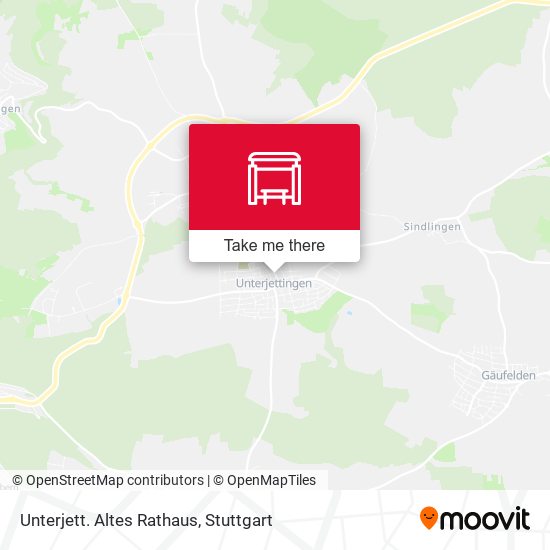 Unterjett. Altes Rathaus map