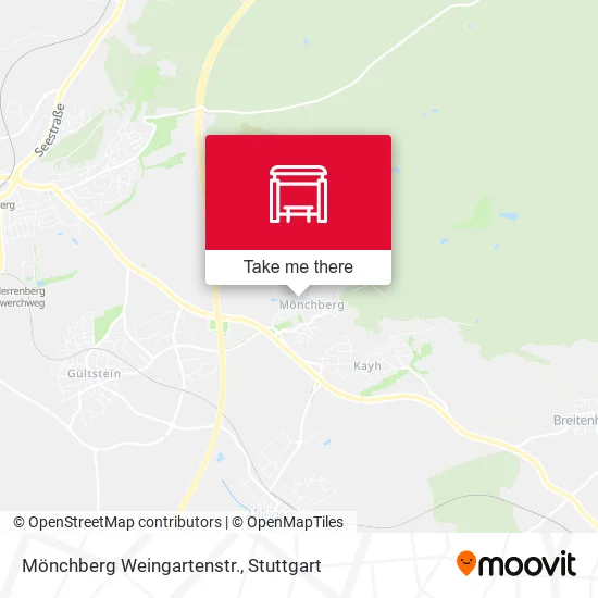 Mönchberg Weingartenstr. map