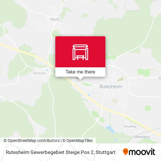 Rutesheim Gewerbegebiet Steige Pos 2 map