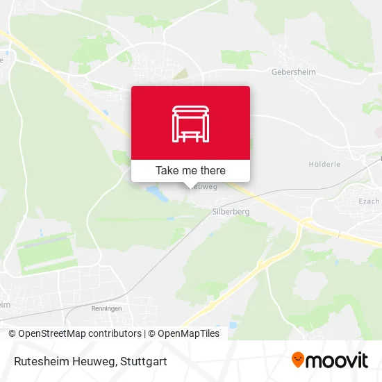 Карта Rutesheim Heuweg