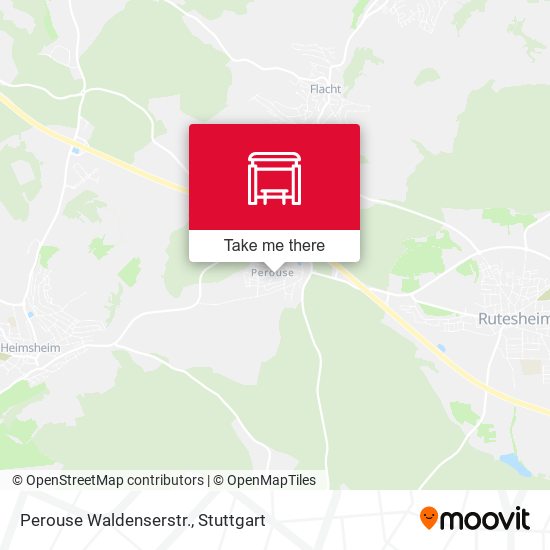 Perouse Waldenserstr. map