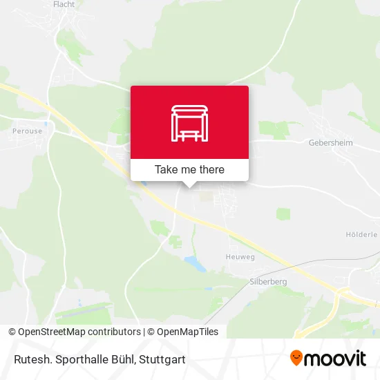 Карта Rutesh. Sporthalle Bühl