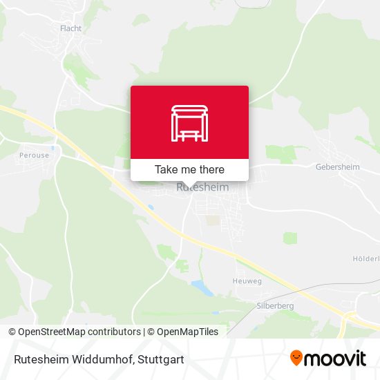 Rutesheim Widdumhof map