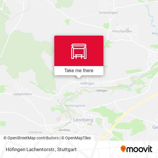 Höfingen Lachentorstr. map
