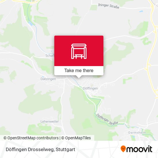 Карта Döffingen Drosselweg