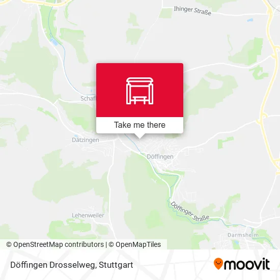Карта Döffingen Drosselweg