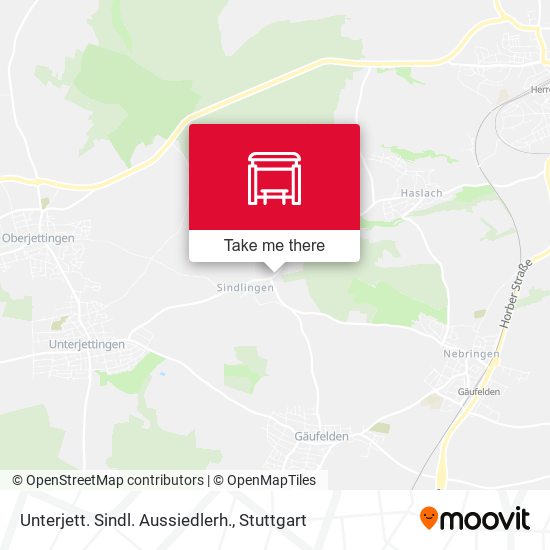 Unterjett. Sindl. Aussiedlerh. map