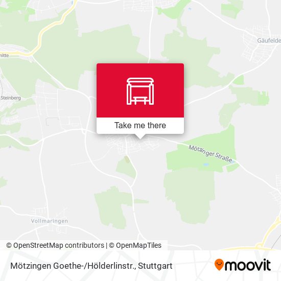 Карта Mötzingen Goethe- / Hölderlinstr.