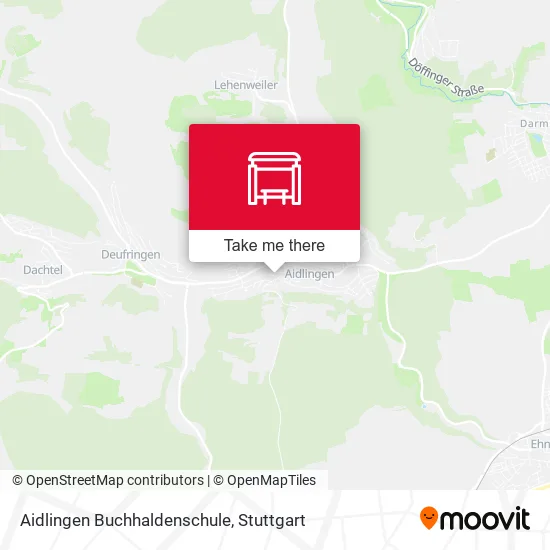 Карта Aidlingen Buchhaldenschule