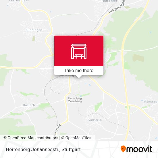 Карта Herrenberg Johannesstr.