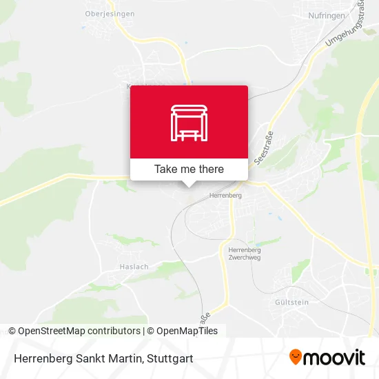 Карта Herrenberg Sankt Martin