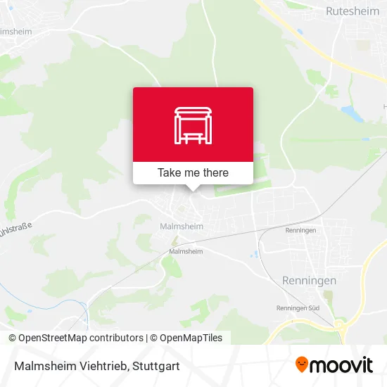 Карта Malmsheim Viehtrieb
